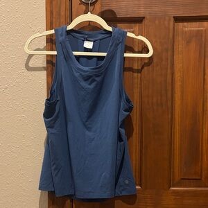 Athleta Navy Blue Racerback Tank Top